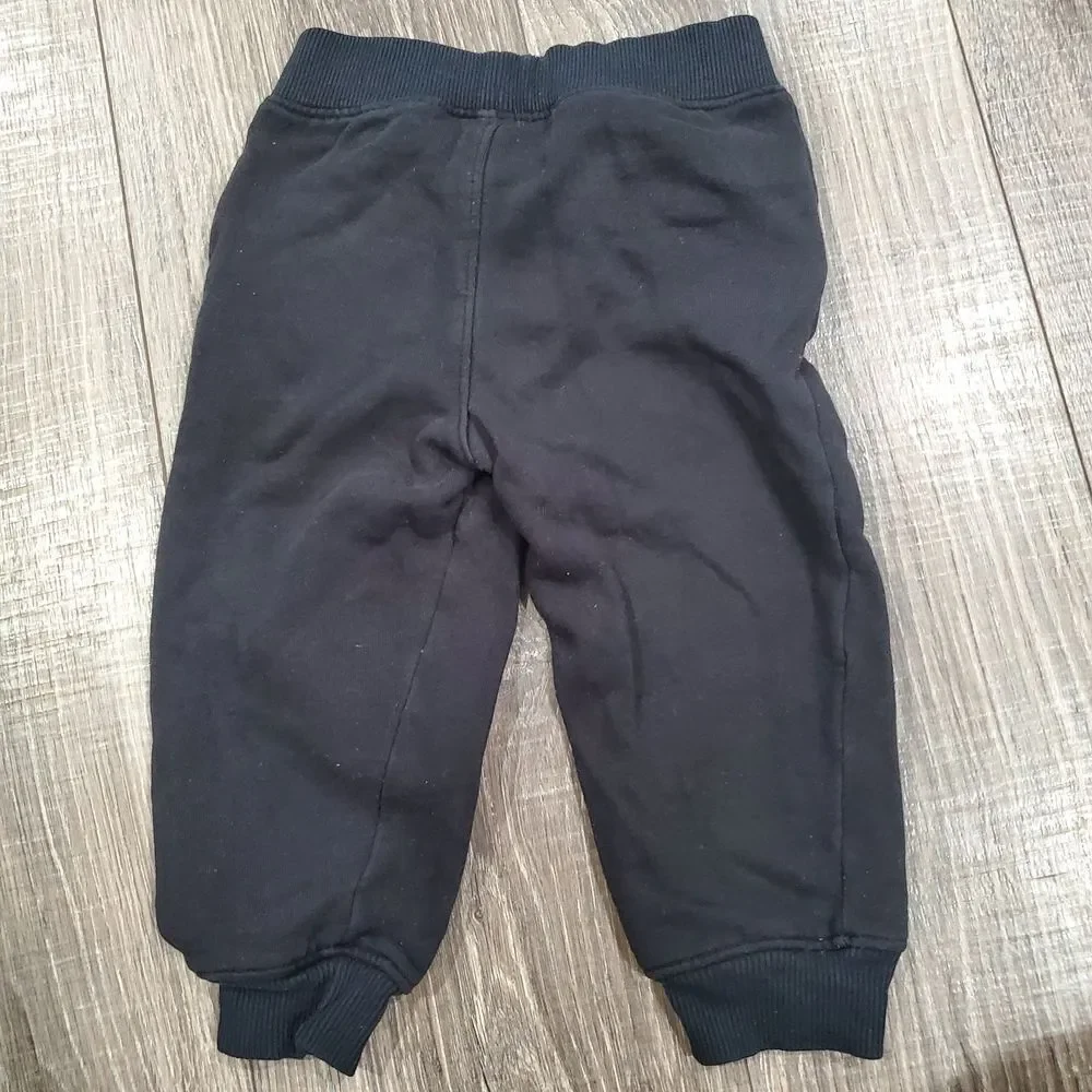 Baby Sweatpants Size 24M Kids Navy and Black Joggers 2 Pieces